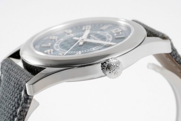 Réplique Patek Philippe Édition Limitée Calatrava 6007A 001 Cadran Bleu Montre Homme 40mm – Image 4