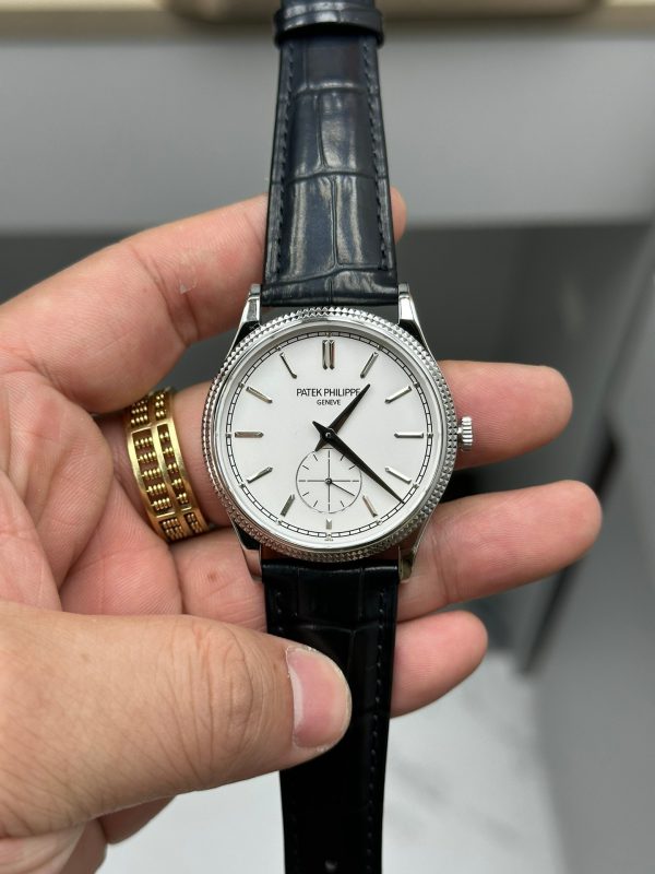 Patek Philippe Calatrava Or Blanc 6119G 001 Réplique Montre