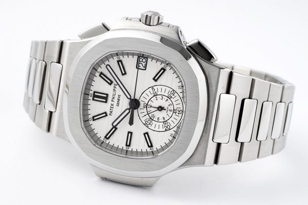 Patek Philippe Nautilus Chronographe Date Acier Inoxydable 5980 1A 019 – Image 5