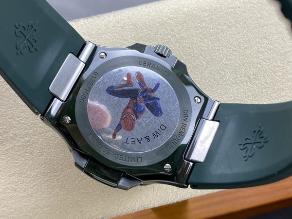 Patek Philippe Nautilus Bracelet Vert Cadran Vert 5711 Montre 40MM – Image 4