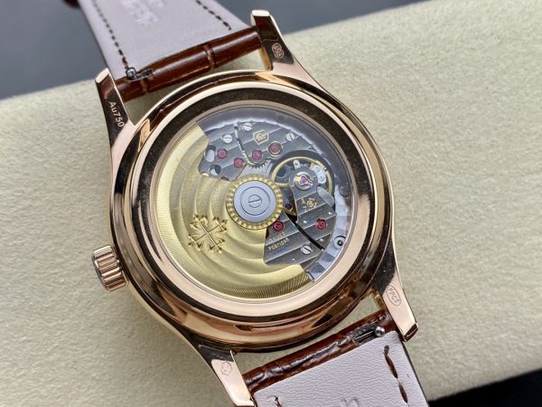 Réplique Patek Philippe Complications Or Rose 5205R 001 Montre Homme 40mm – Image 7