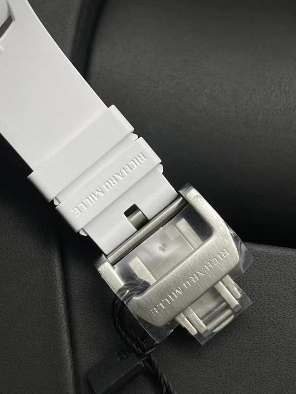 Richard Mille RM 21-02 Tourbillon Aérodynamique Quartz TPT Carbone Blanc – Image 8