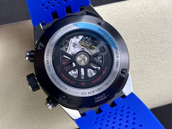 TAG Heuer Carrera Calibre Heuer 01 CAR2A1T.FT6052 Automatique 43mm – Image 8