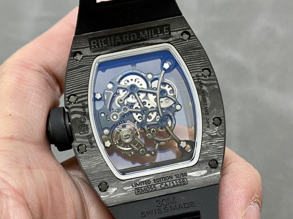 Richard Mille RM055 NTPT Fibre de carbone Noir – Image 6