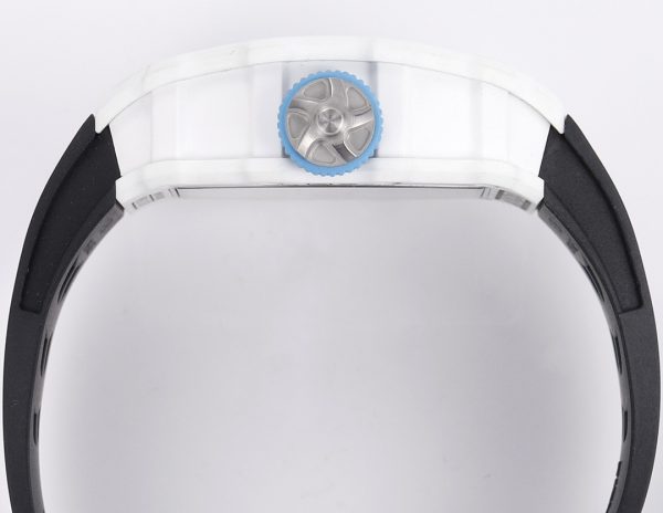 Richard Mille RM053-01 Pablo MacDonough Cadran squelette Bracelet caoutchouc noir – Image 8
