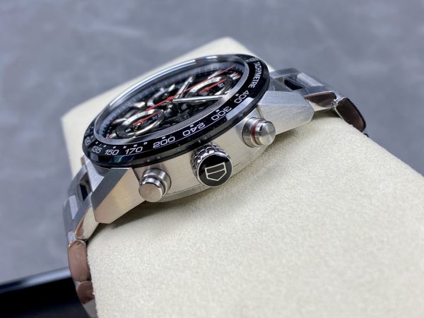 TAG Heuer Carrera Heuer 01 Automatique Noir CAR2A1W.BA0703 43mm – Image 6