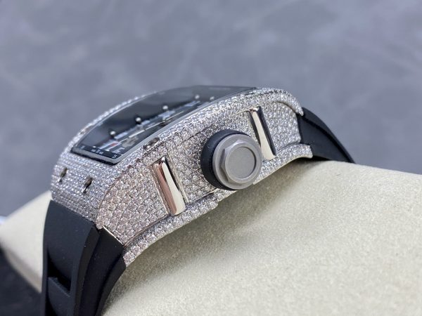 Richard Mille Or blanc Sertissage diamant RM 010 – Image 8