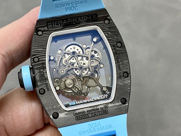 Richard Mille RM 055 Bubba Watson Circuit Yas Marina NTPT Bleu – Image 6