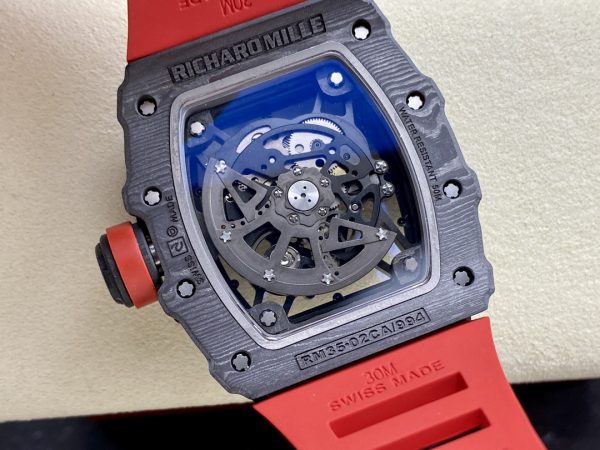 Richard Mille Carbone Noir NTPT Automatique Rafael Nadal RM35-02 – Image 8