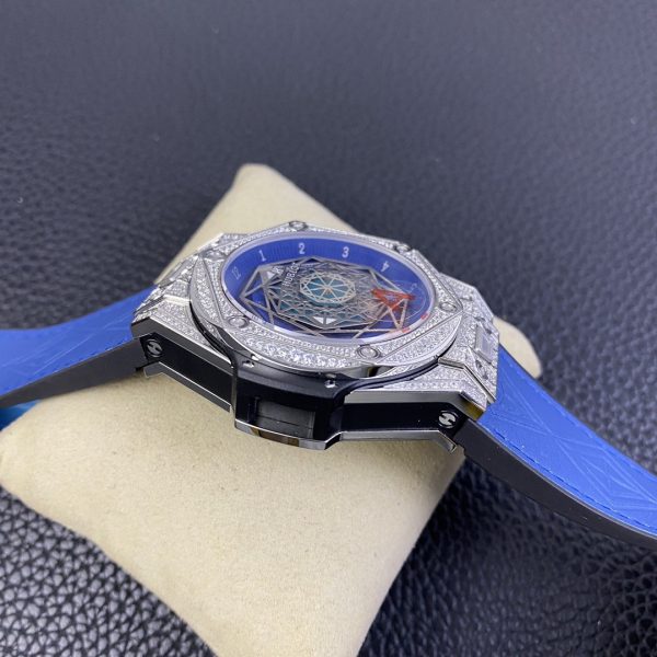 Hublot Big Bang Sang Bleu Titane 415.NX.7179.VR.1704.MXM18 45mm – Image 4