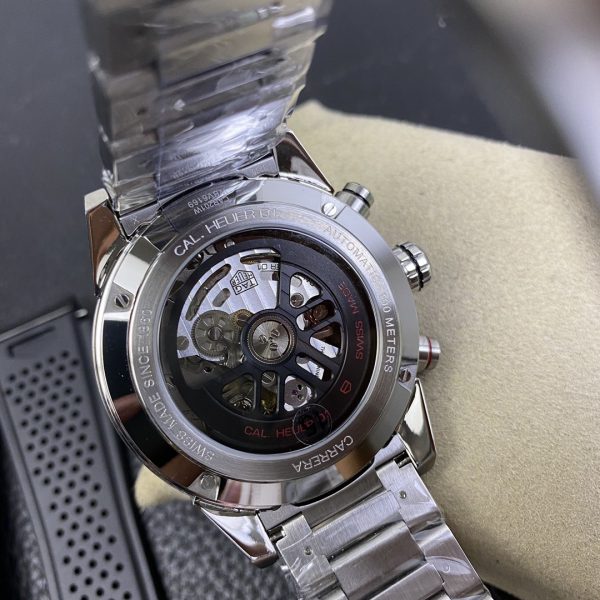 Tag Heuer Carrera Chronographe Montre Homme CAR201W.BA0714 – Image 8