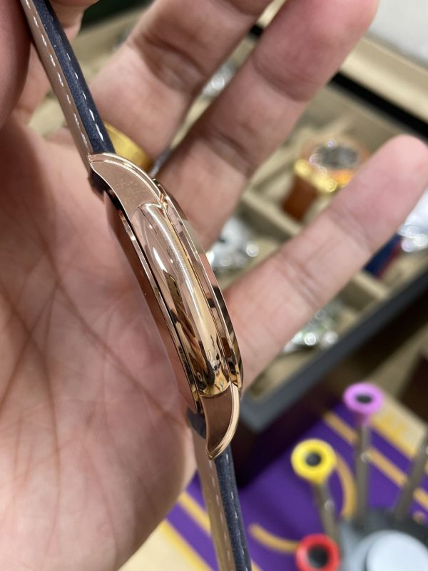 Patek Philippe Complications Or rose Cadran bleu 5224R 001 Réplique 42mm – Image 4