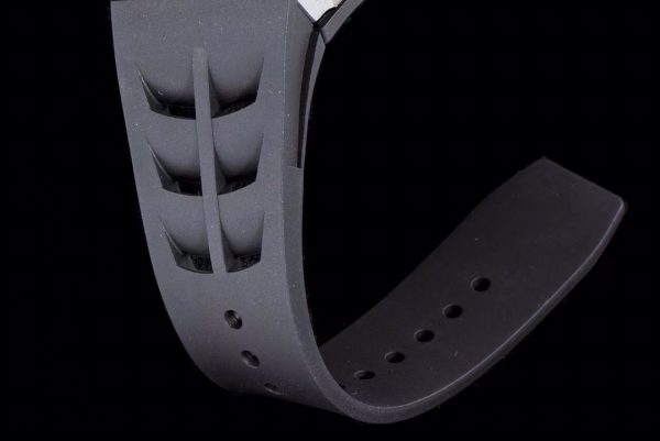 Richard Mille RM 057 NTPT Fibre de carbone Bracelet caoutchouc noir – Image 8