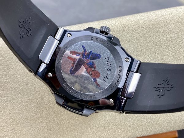 Patek Philippe Nautilus Boîtier Titane Cadran Bleu 5711 Montre 40MM – Image 4