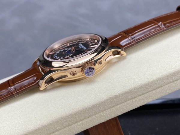 Réplique Patek Philippe Complications Or Rose 5205R 011 Montre Homme 40mm – Image 7