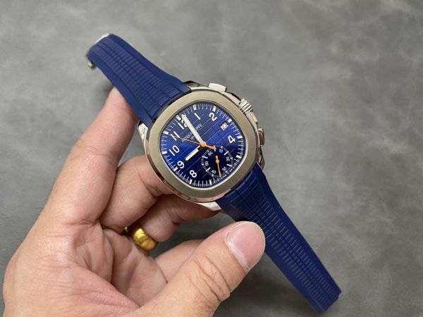 Réplique Patek Philippe Aquanaut Bleu 5968A 001 42mm Montre Homme – Image 6