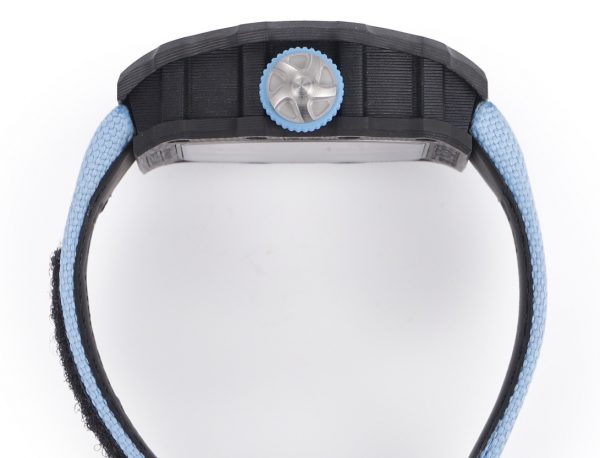 Richard Mille RM 53-01 Tourbillon Pablo Mac Donough Bracelet tissu bleu – Image 8
