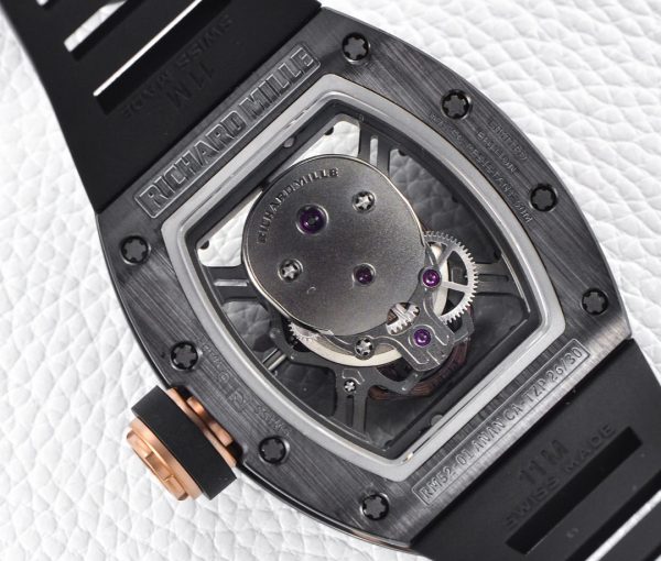 Richard Mille RM 52-01 Céramique noire & or & argent Crâne 3 couleurs – Image 8