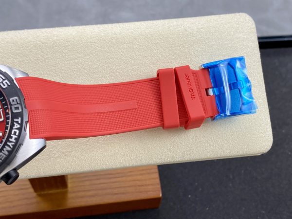 Tag Heuer Formula 1 Chronographe Quartz Cadran Rouge CAZ101AN.FT8055 43MM – Image 9