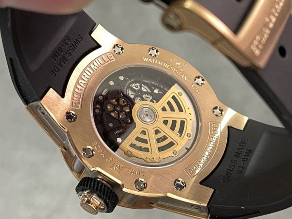 Richard Mille RM 63 01 Remontage automatique Mains folles Or rose – Image 8