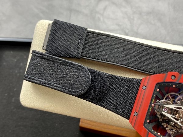 Richard Mille RM27-03 Tourbillon Rafael Nadal Rouge Quartz TPT Édition Rouge Carbone – Image 9