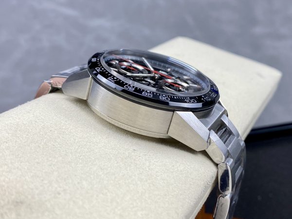 TAG Heuer Carrera Heuer 01 Automatique Noir CAR2A1W.BA0703 43mm – Image 7