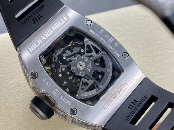 Richard Mille Or blanc Sertissage diamant RM 010 – Image 9