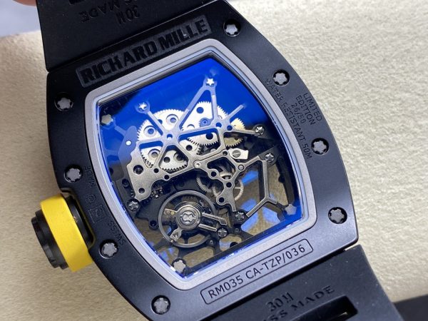 Richard Mille RM 035 Rafa Édition Amériques Montre Céramique noire – Image 9