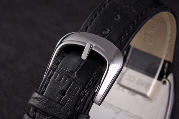 Franck Muller Casablanca Bracelet Cuir Croco Noir Cadran Blanc 80280 – Image 10