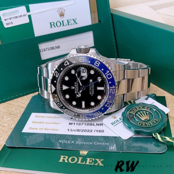 Rolex GMT-Master II Batman 116710BLNR Cadran Noir 40mm Montre Réplique Homme – Image 2