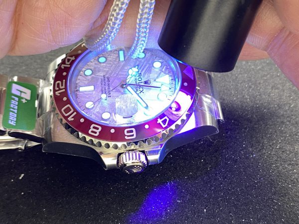 Rolex GMT-Master II 126719 0002 Or Blanc Cadran Gris Météorite 40mm Montre Réplique Homme – Image 9