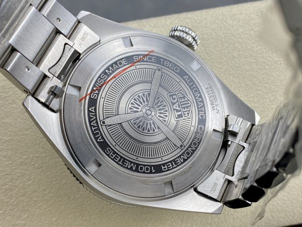 Tag Heuer Autavia Calibre 5 Chronomètre WBE5116.EB0173 42mm – Image 9