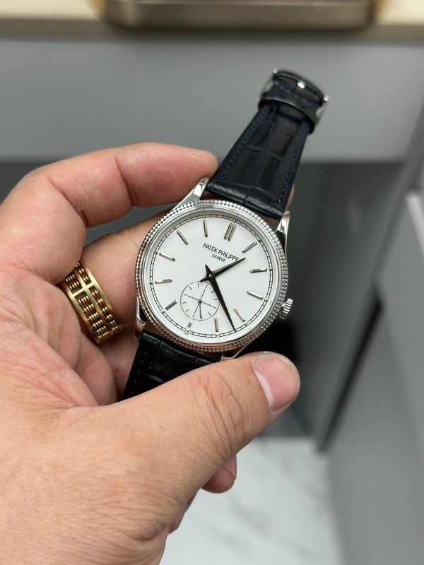 Patek Philippe Calatrava Or Blanc 6119G 001 Réplique Montre – Image 3