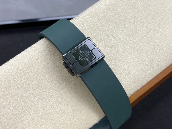 Patek Philippe Nautilus Bracelet Vert Cadran Vert 5711 Montre 40MM – Image 9