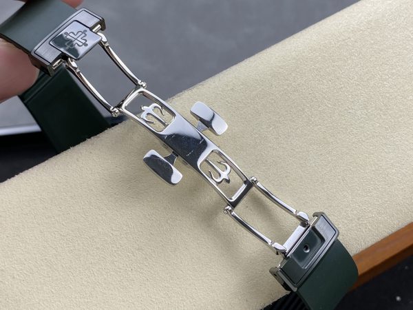 Patek Philippe Nautilus Bracelet Vert Cadran Bleu 5711 Montre 40MM – Image 9