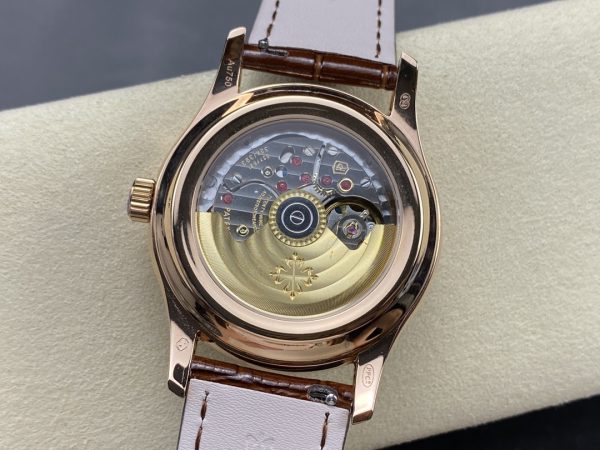 Réplique Patek Philippe Complications Or Rose 5205R 011 Montre Homme 40mm – Image 9