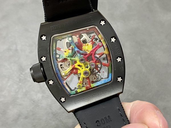 Richard Mille RM 68-01 Tourbillon Cyril Kongo Fibre de Carbone Noire – Image 9