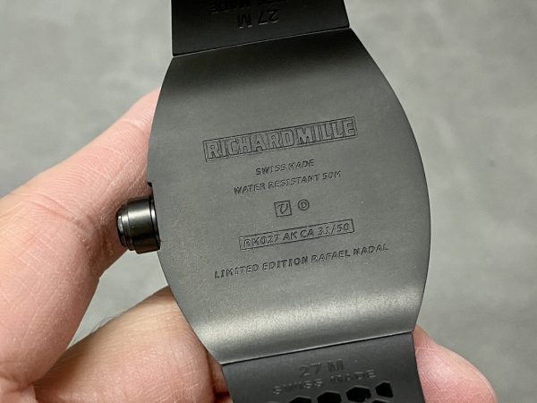 Richard Mille RM 027 Carbone Tourbillon Rafael Nadal – Image 9