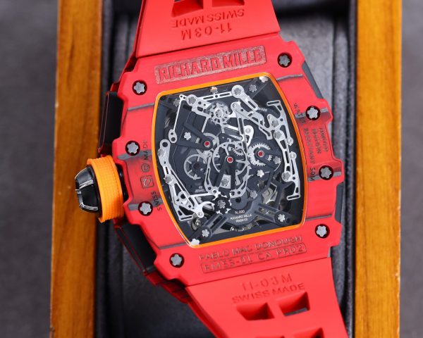 Richard Mille RM 50-04 Tourbillon Chronographe à rattrapante Kimi Raikkonen Rouge – Image 9