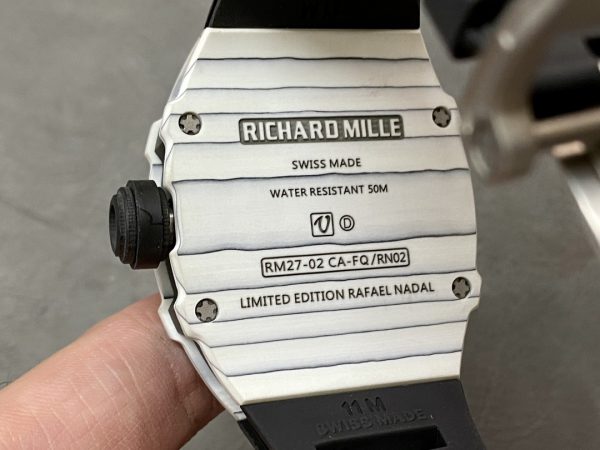 Richard Mille RM 027-02 Tourbillon Rafael Nadal Blanc NTPT – Image 9