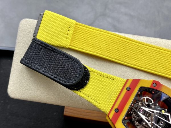 Richard Mille RM27-03 Tourbillon Rafael Nadal Jaune Quartz TPT Édition Jaune Carbone – Image 10