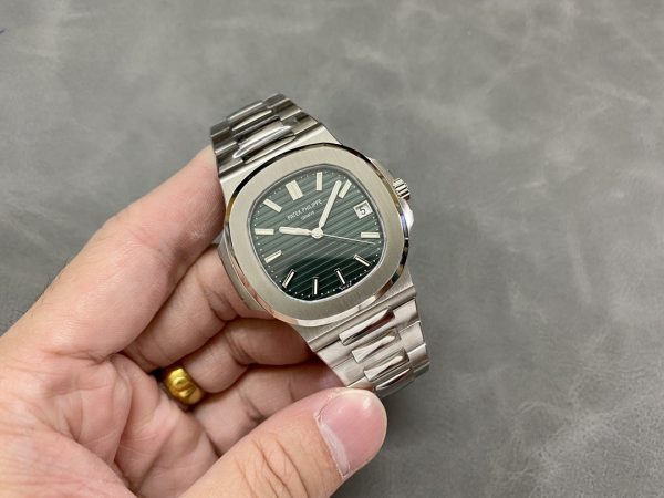 Réplique Patek Philippe Nautilus 5711 1A Cadran Vert Montre Homme 40mm – Image 6