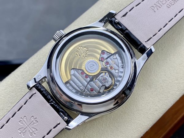 Réplique Patek Philippe Complications Calendrier Annuel Or Blanc 5205G 010 Montre Homme 40mm – Image 9