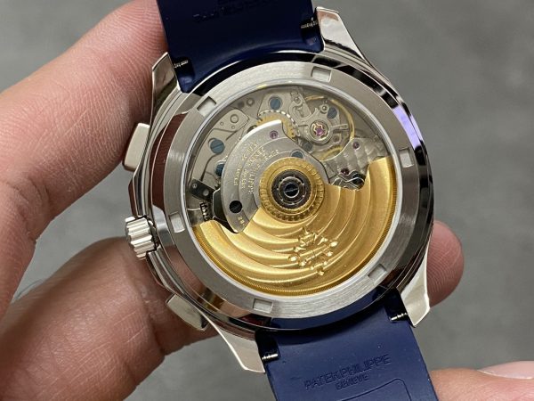 Réplique Patek Philippe Aquanaut Bleu 5968A 001 42mm Montre Homme – Image 10