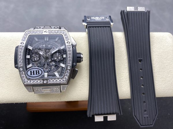 Hublot Spirit of Big Bang Titane Pavé 42 mm 642.NX.0170.RX.1704 – Image 7