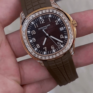 Patek Philippe Aquanaut 5167 300G 010 Noir & Vert & Marron 40mm