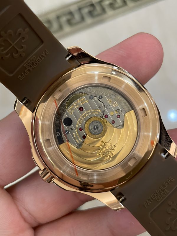 Patek Philippe Aquanaut 5167 300G 010 Noir & Vert & Marron 40mm – Image 3