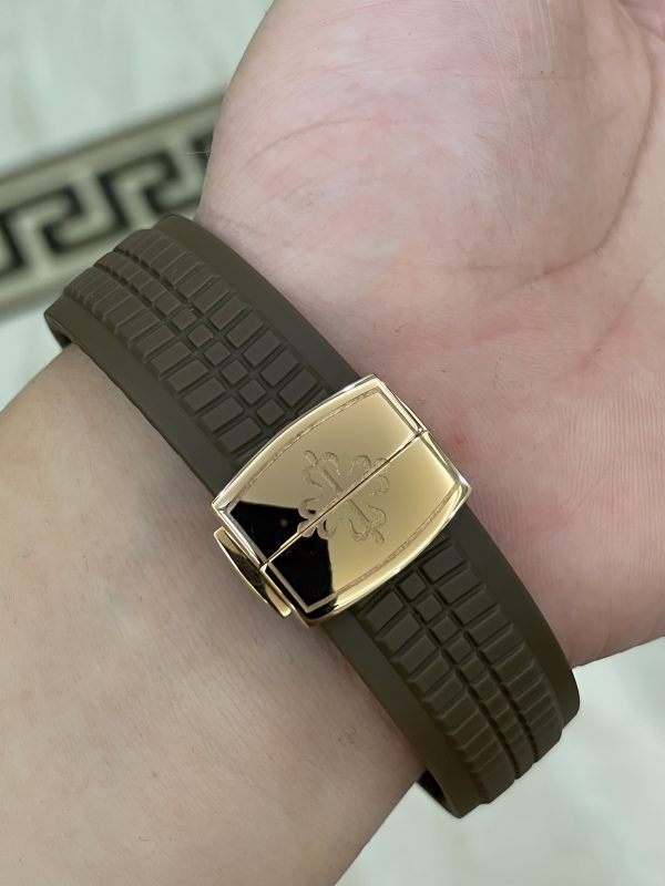 Patek Philippe Aquanaut 5167 300G 010 Noir & Vert & Marron 40mm – Image 10