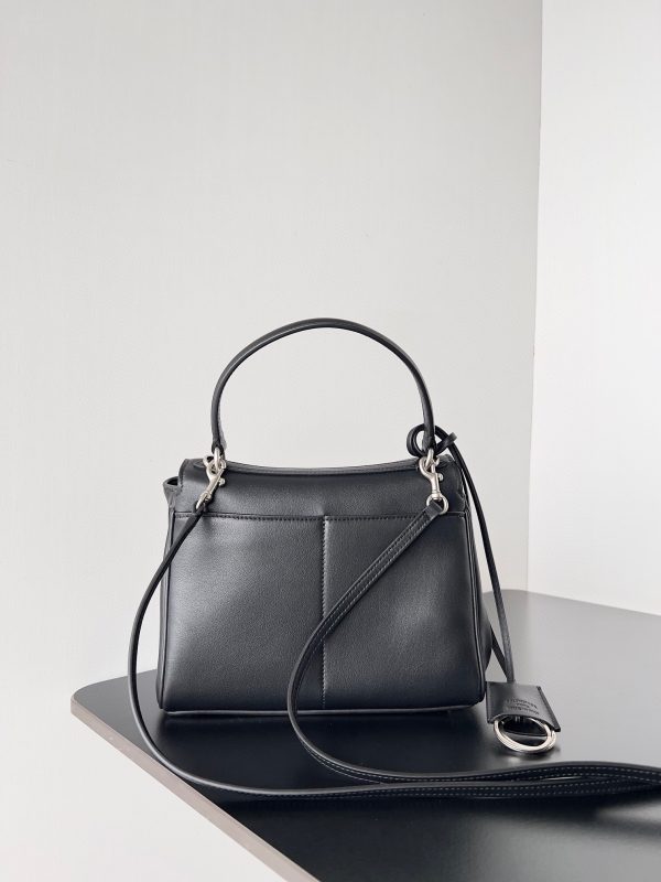 Sac Balenciaga Rodeo Mini en cuir de veau noir – Image 5