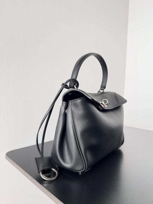 Sac Balenciaga Rodeo Mini en cuir de veau noir – Image 4